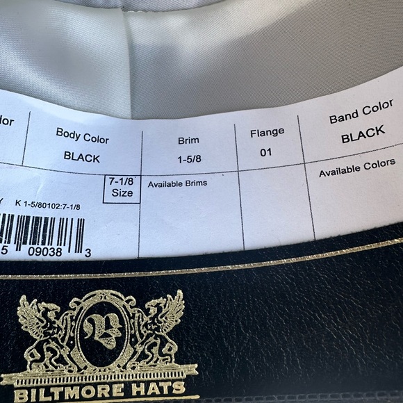 Biltmore Fur Felt Fedora - Picture 5 of 7